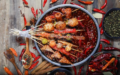 重慶正宗串串香底料的別樣吃法，真的太爽了！